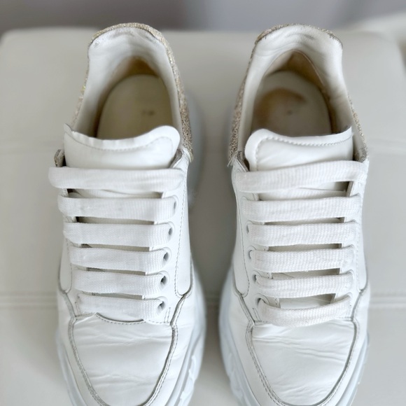 Authentic Alexander McQueen glitter heel sneakers - Picture 4 of 7